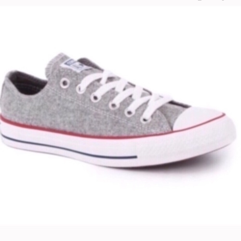 Converse ALL STAR Gray and White Lace Up Shoes